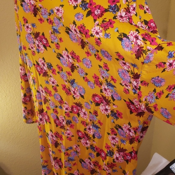 Gold Kimomo with Flower Pattern sz. S-M *NWoT* - Picture 5 of 7